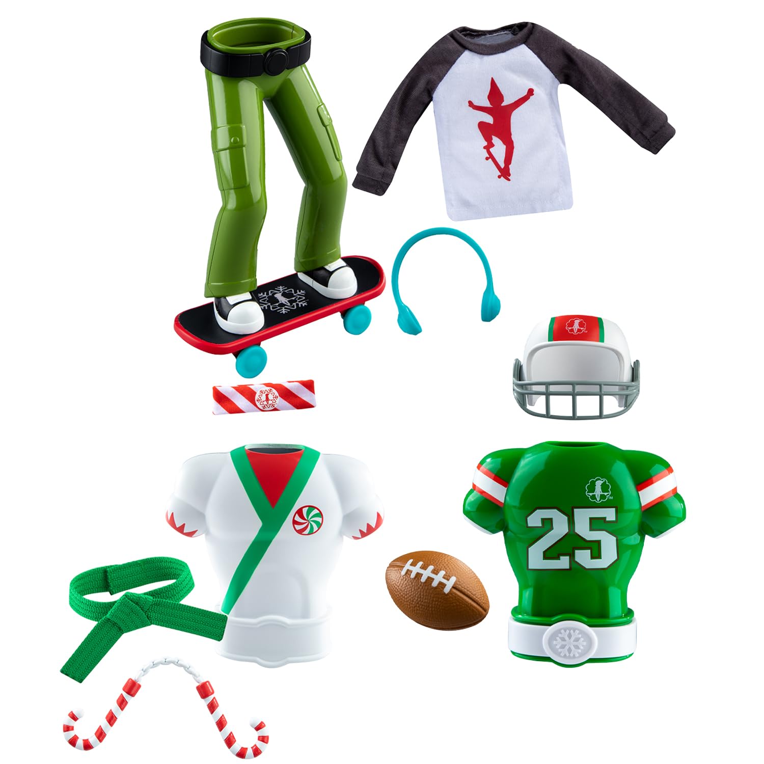 Foto 3 pulgar | Set De Ropa The Elf On The Shelf Claus Couture Active Bundle - Venta Internacional.