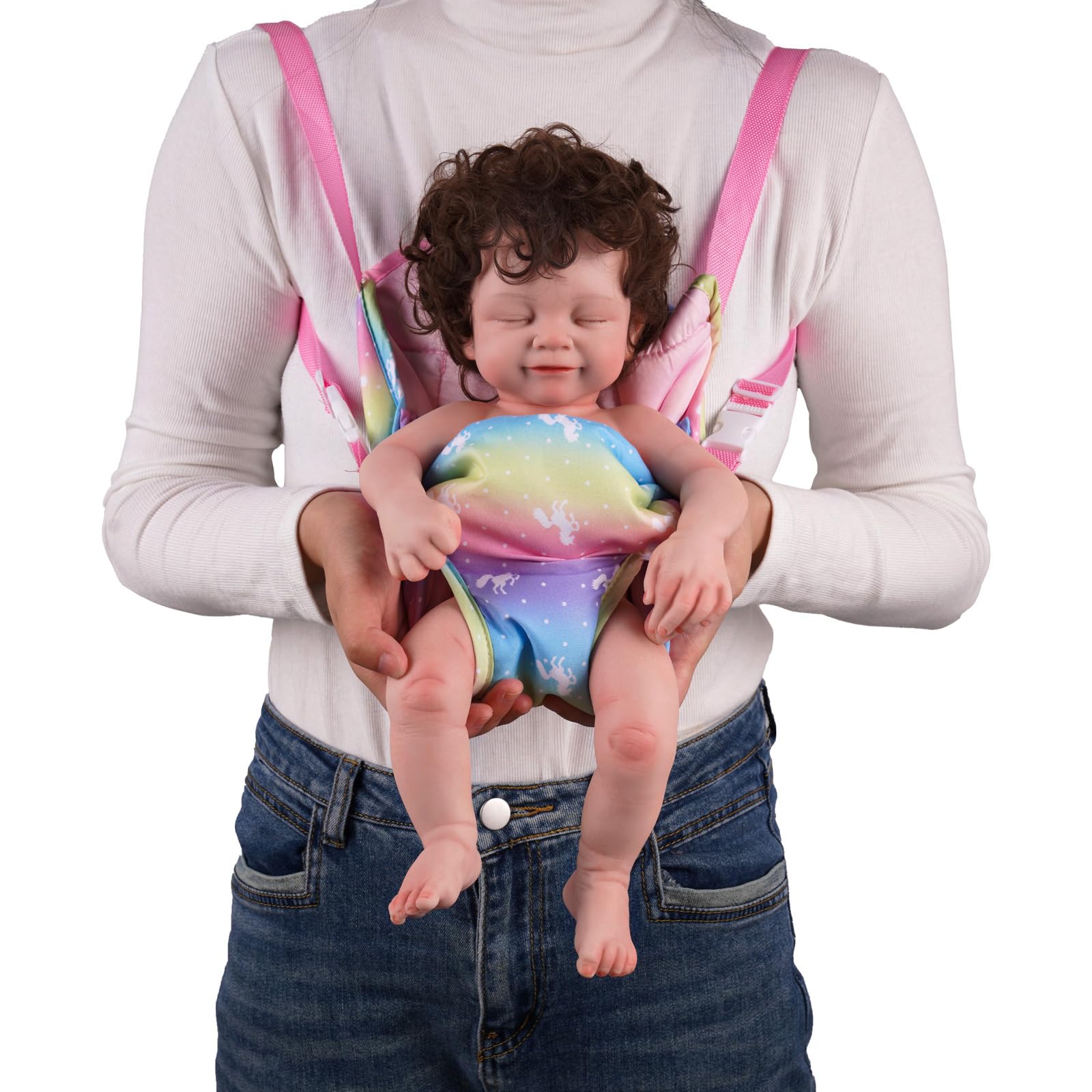 Foto 3 pulgar | Portabuñecas Babeside Con 2 Pañales Para Muñecas De 30 A 45 Cm - Venta Internacional