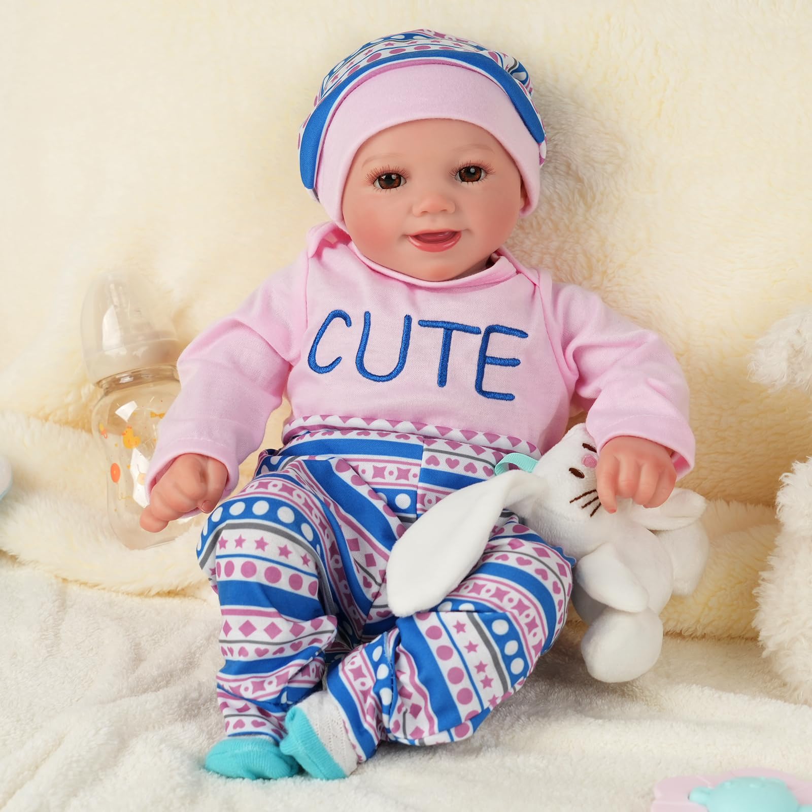 Foto 7 pulgar | Set de Ropa Reborn Baby Doll Babeside para Bebés de 43 a 56 cm - Venta Internacional