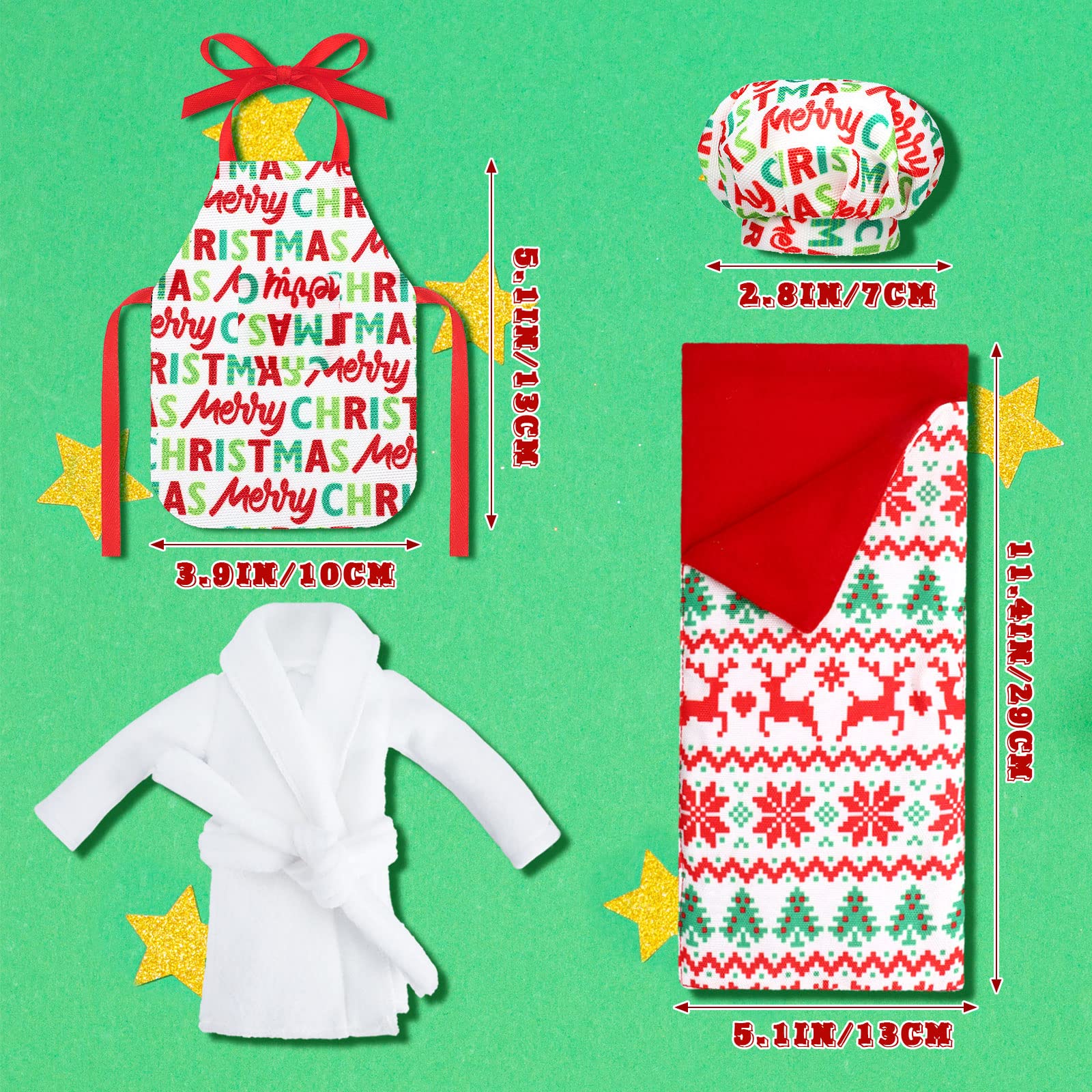 Foto 4 pulgar | Set de Accesorios Navideños para Muñecas Skylety Reindeer - Venta Internacional
