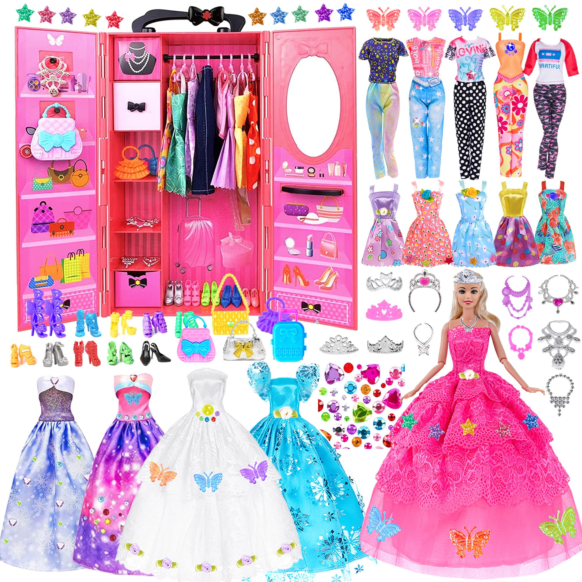 Foto 2 pulgar | Set de Ropa y Accesorios Ebuddy para Muñeca-Venta Internacional
