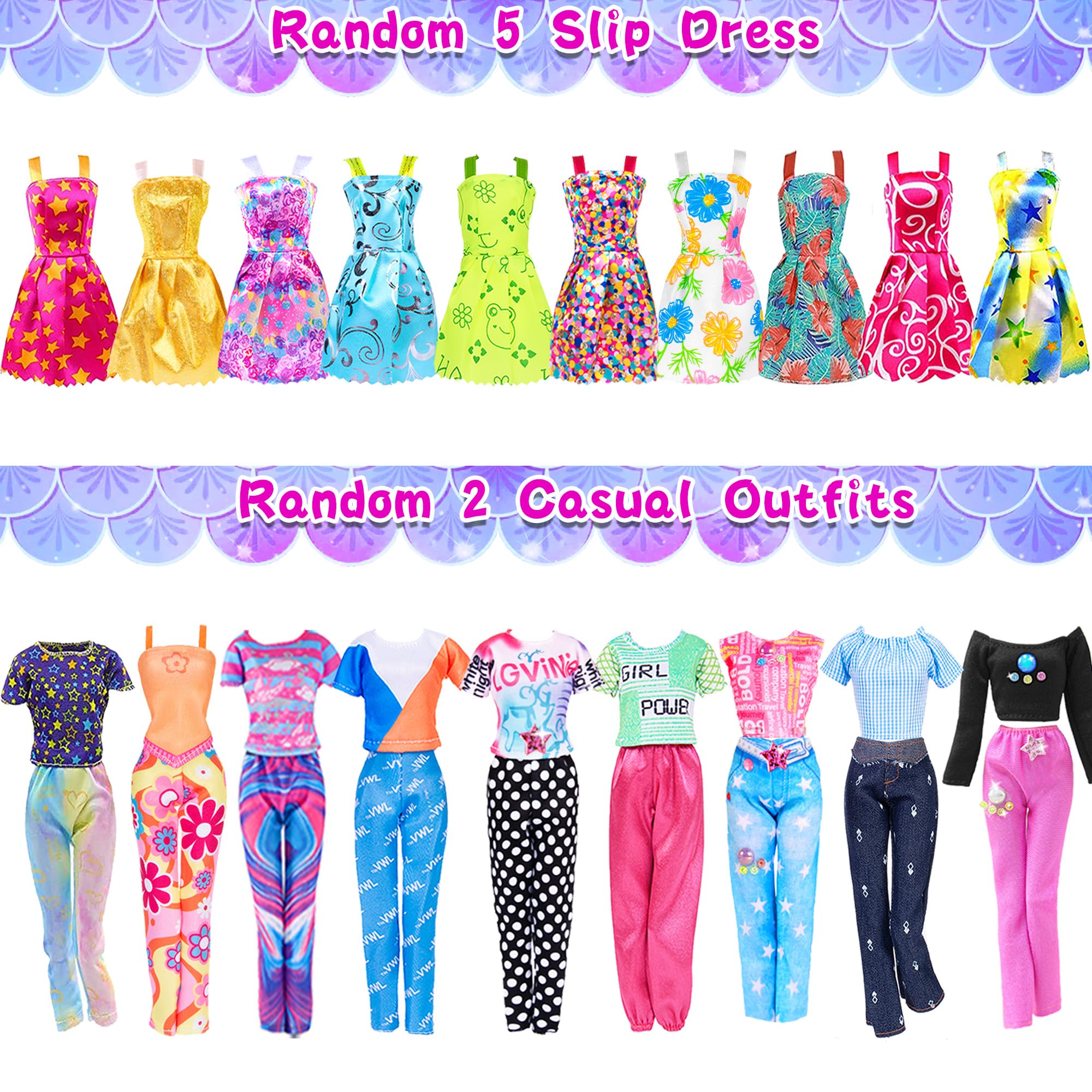 Foto 6 pulgar | Set de Ropa y Accesorios Ebuddy para Muñeca-Venta Internacional
