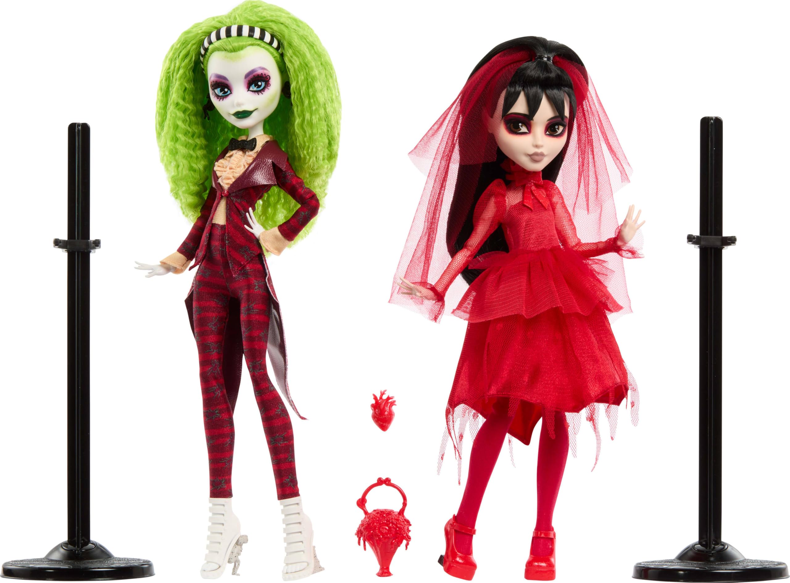 Foto 7 pulgar | Pack de 2 Muñecas Monster High Skullector Beetlejuice - Venta Internacional
