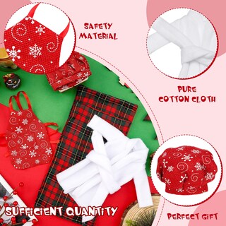 Foto 5 | Set de Ropa Navideña para Muñeca Skylety - Venta Internacional