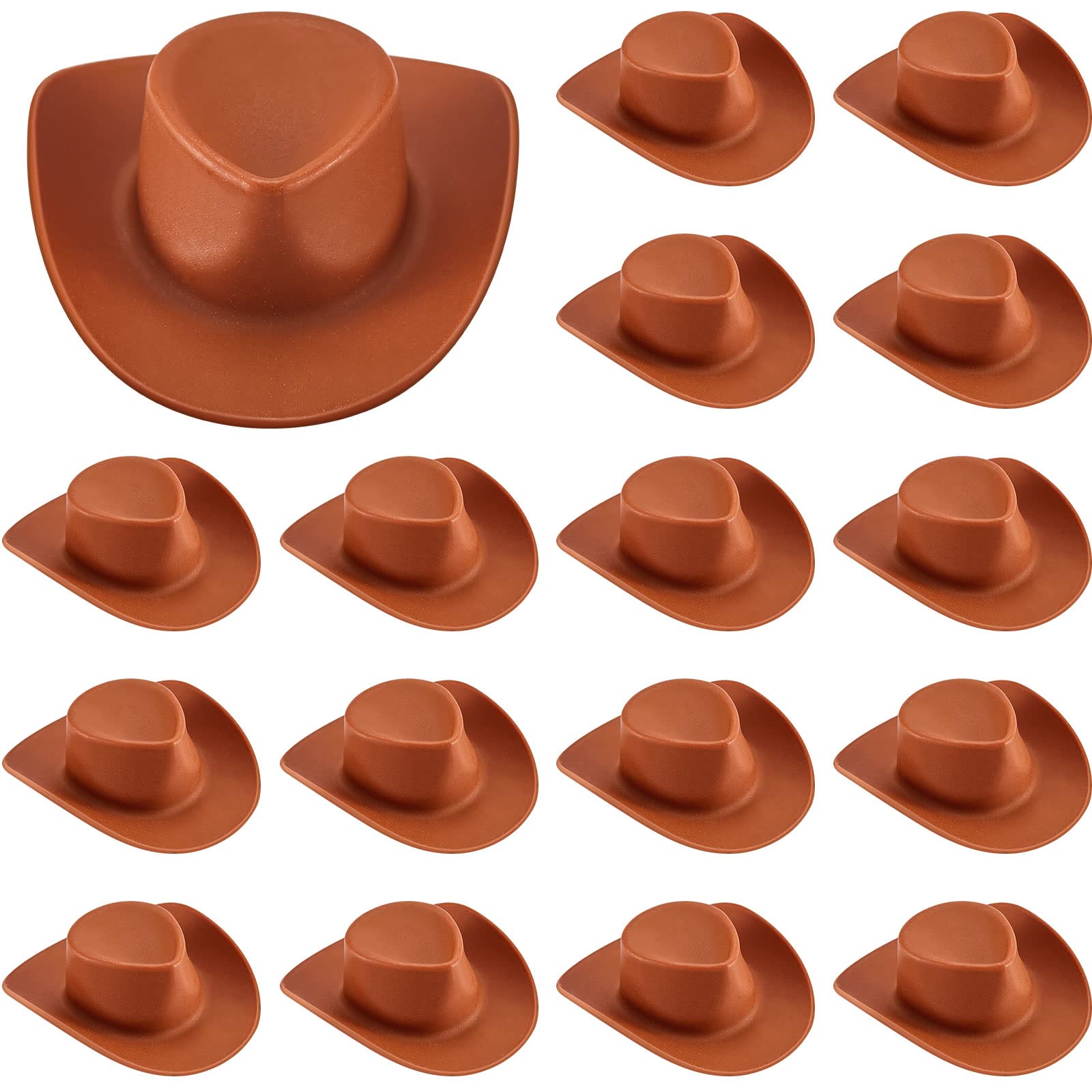 Foto 2 pulgar | Sombrero de Vaquera en Miniatura Skylety para Muñecas 20 Piezas - Venta Internacional