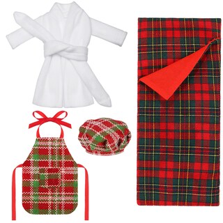 Foto 1 | Set de Accesorios Navideños para Muñecas Skylety Santa Clothing - Venta Internacional