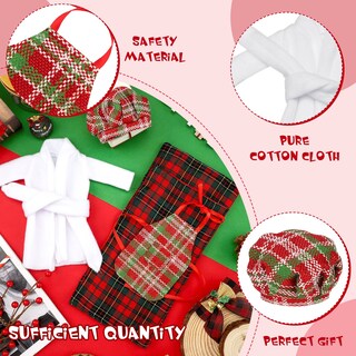 Foto 4 | Set de Accesorios Navideños para Muñecas Skylety Santa Clothing - Venta Internacional