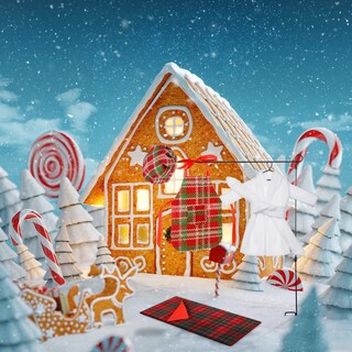 Foto 5 | Set de Accesorios Navideños para Muñecas Skylety Santa Clothing - Venta Internacional