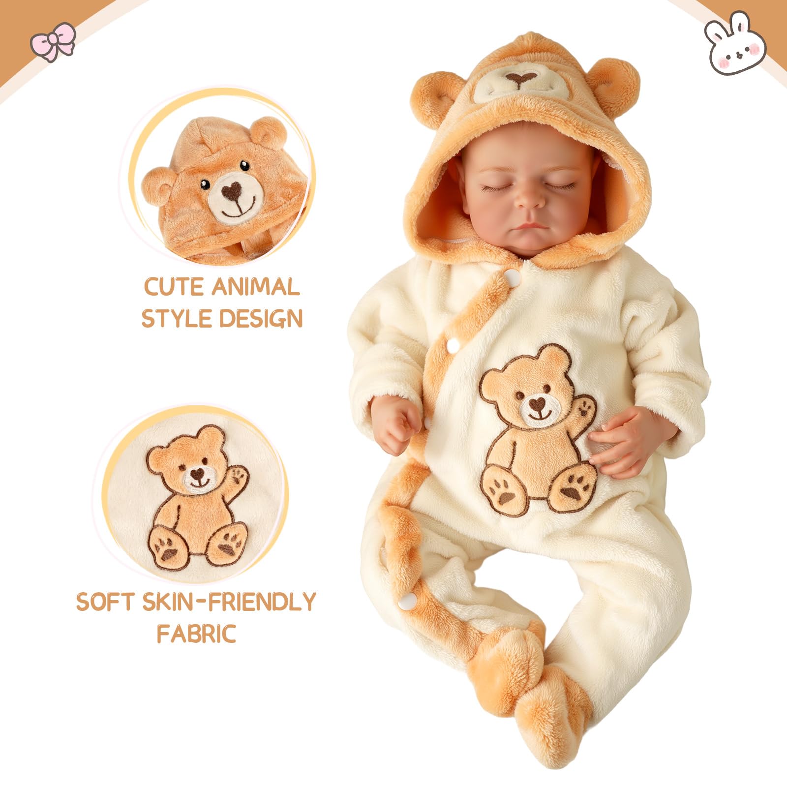 Foto 3 pulgar | Baby Doll para Muñeca Babeside - Venta Internacional