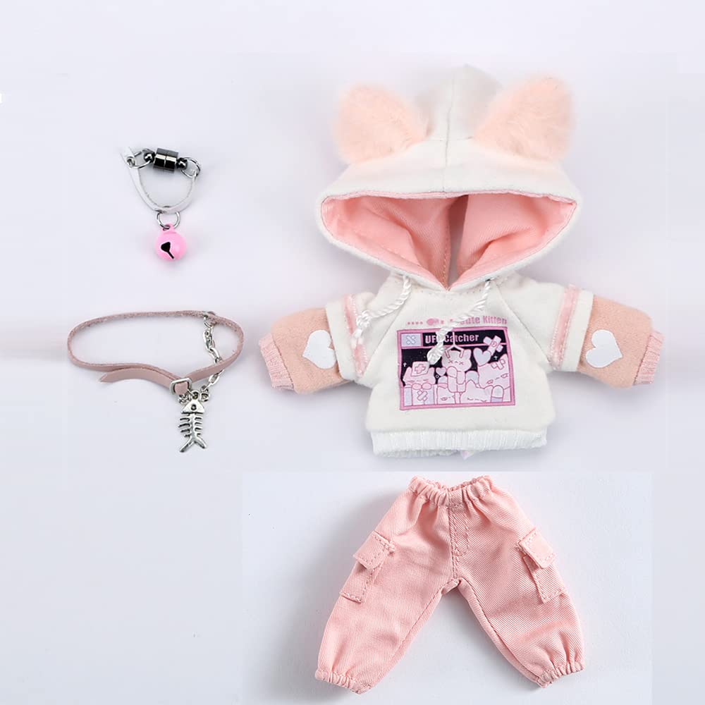 Foto 2 pulgar | Suéter con Capucha Cat para Figura OB11 / Molly / GSC / YMY - Venta Internacional