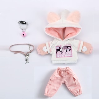 Foto 1 | Suéter con Capucha Cat para Figura OB11 / Molly / GSC / YMY - Venta Internacional