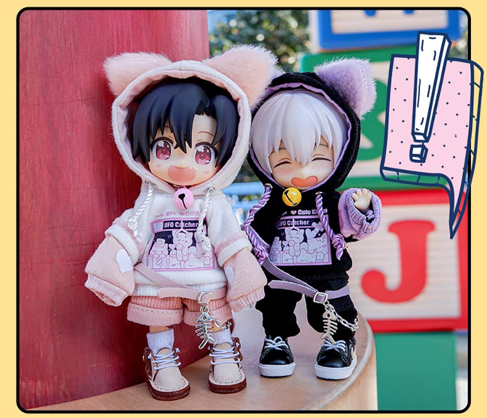 Foto 6 pulgar | Suéter con Capucha Cat para Figura OB11 / Molly / GSC / YMY - Venta Internacional