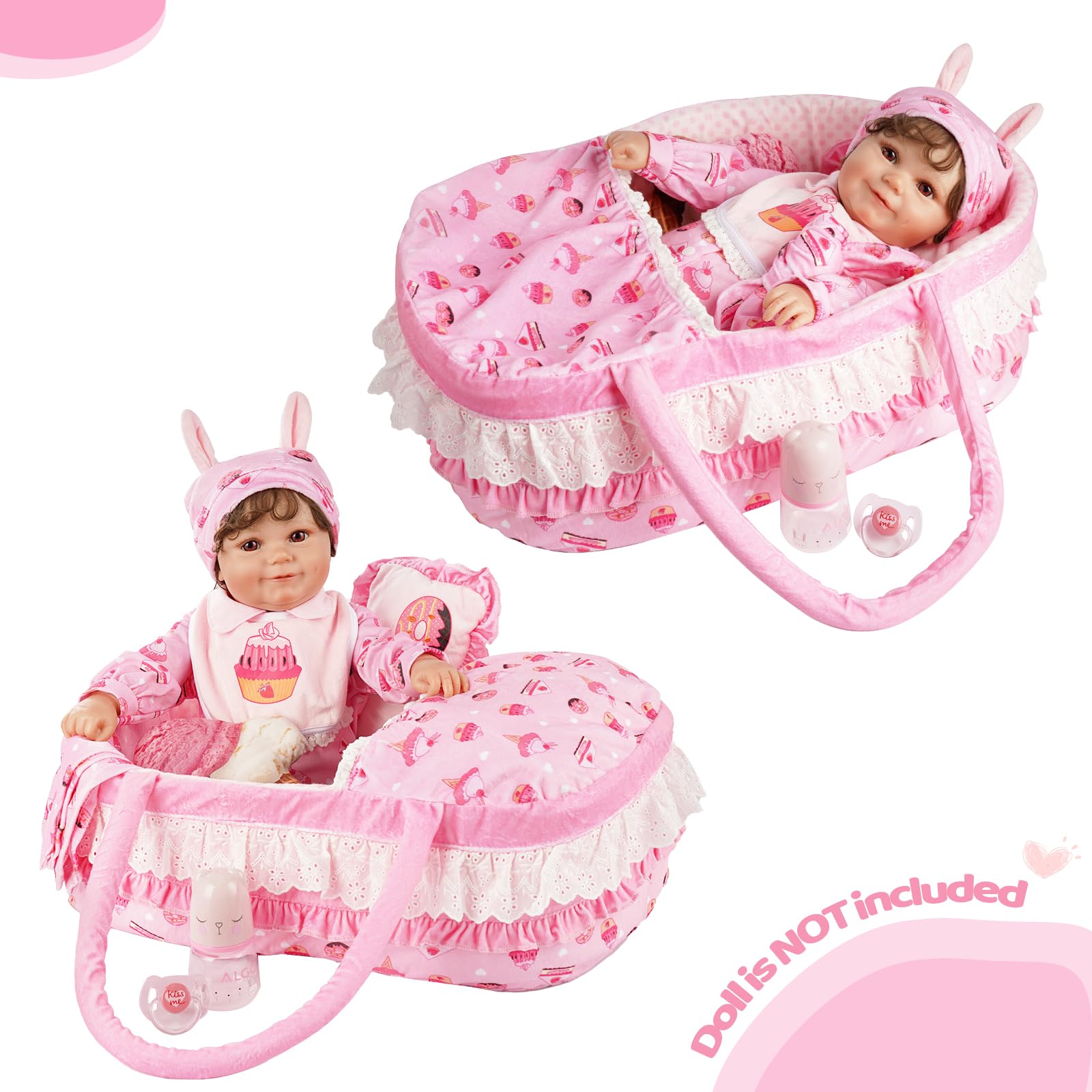 Foto 5 pulgar | Set de Ropa Reborn Baby Doll 9 Piezas - Venta Internacional