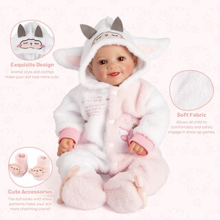 Foto 2 | Set de Ropa para Muñecas Babeside de 43 a 56 cm - Venta Internacional