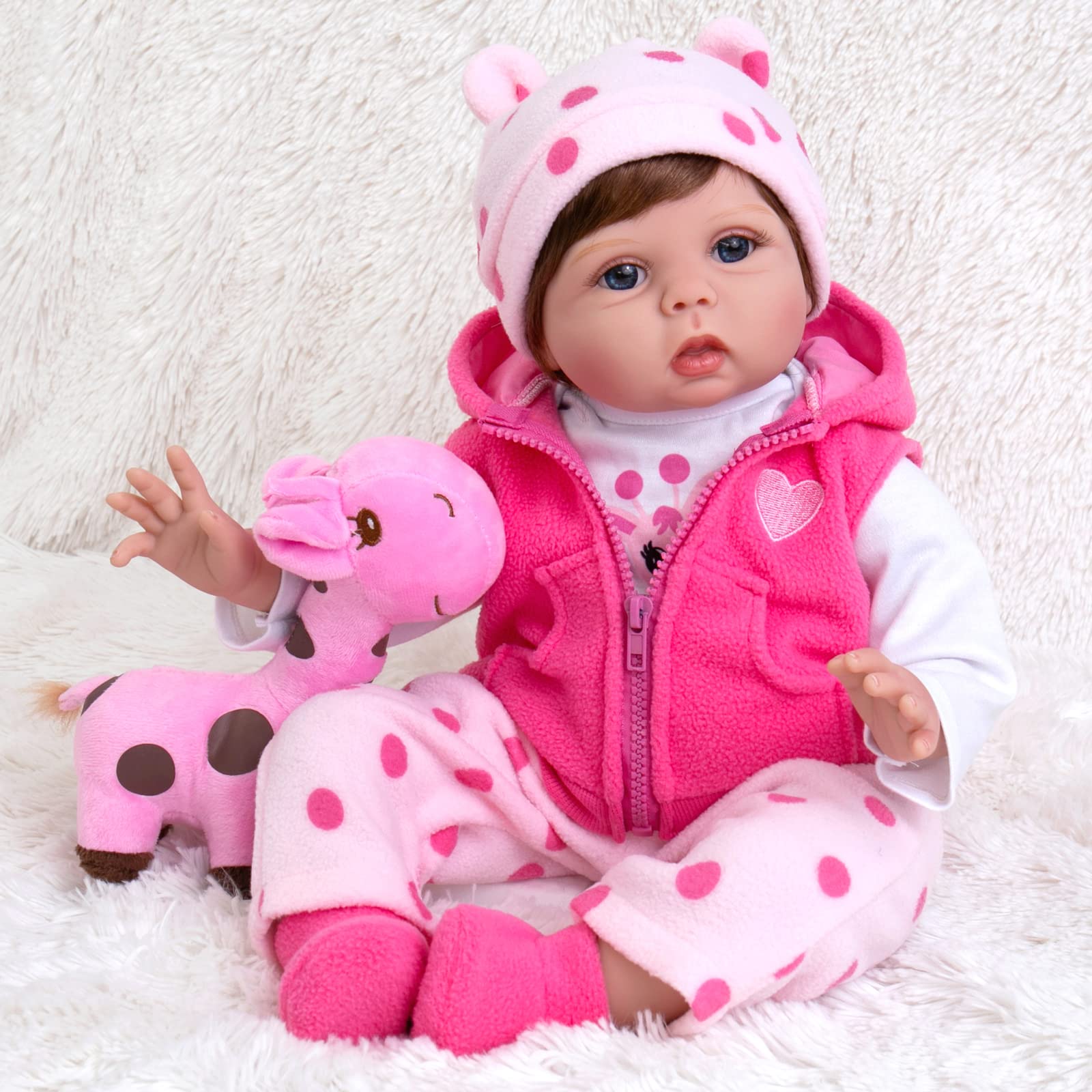 Foto 5 pulgar | Set De Ropa Para Muñecas Reborn Baby Dolls De 20 A 24 Pulgadas Aori Lifelike - Venta Internacional.