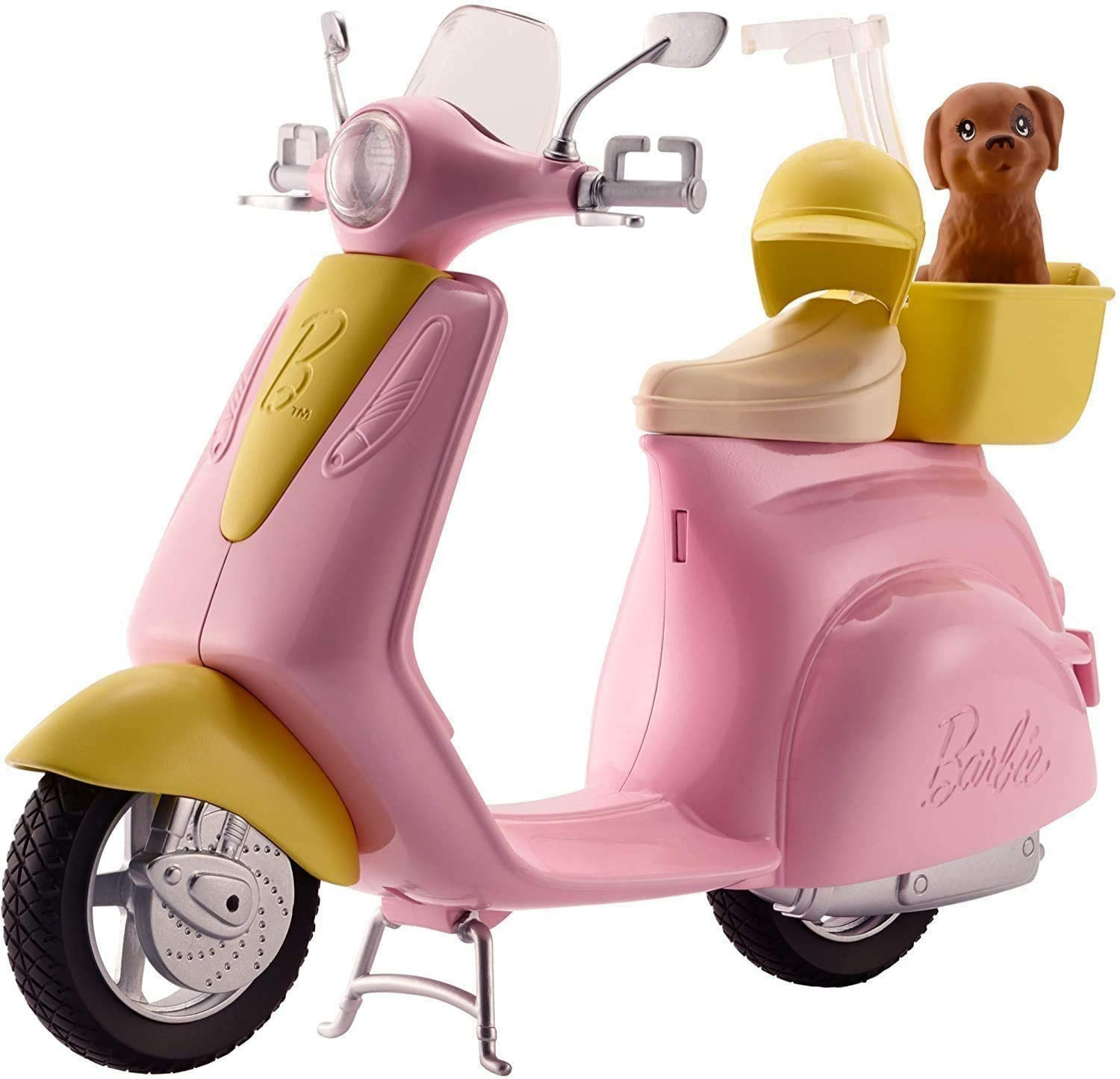 Foto 3 pulgar | Scooter barbie Moped con Puppy - Venta Internacional