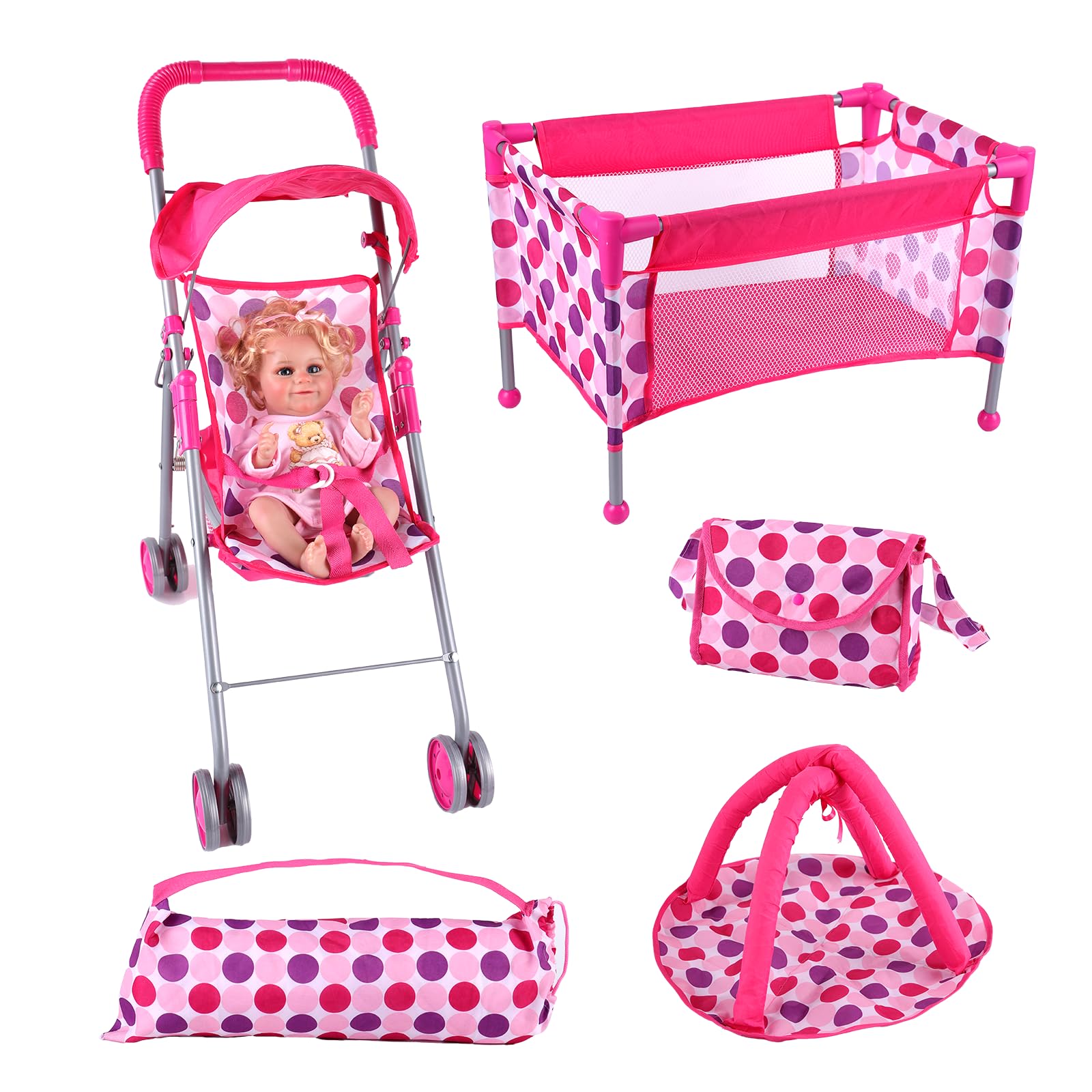 Set De Accesorios Para Muñecas Babeside Para Muñecas Reborn De 30 A 50 Cm - Venta Internacional.