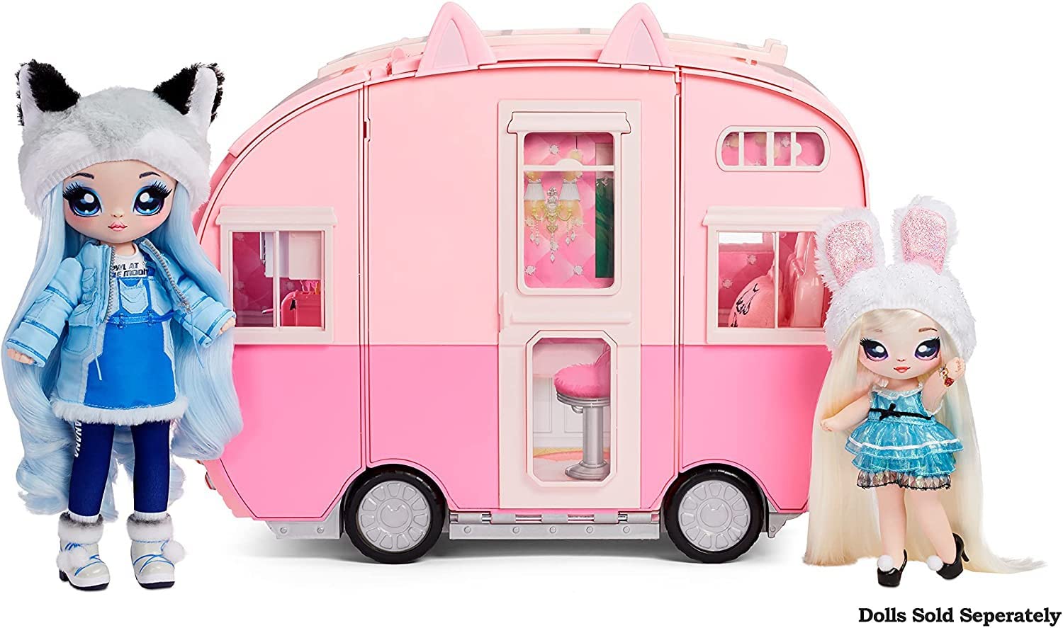 Foto 3 pulgar | Set De Juego Na! ¡no! ¡no! Surprise Kitty-cat Camper Pink Para Niños Mayores De 5 Años - Venta Internacional.