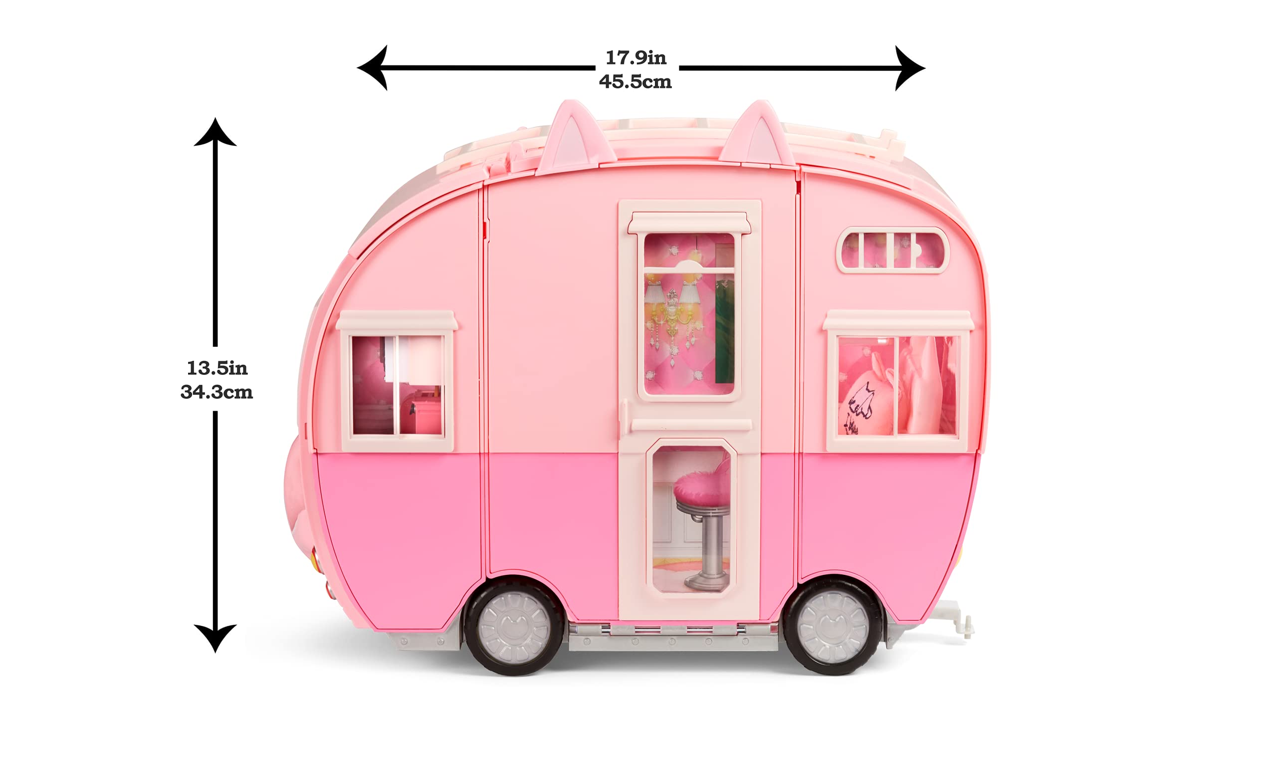 Foto 3 | Set De Juego Na! ¡no! ¡no! Surprise Kitty-cat Camper Pink Para Niños Mayores De 5 Años - Venta Internacional.