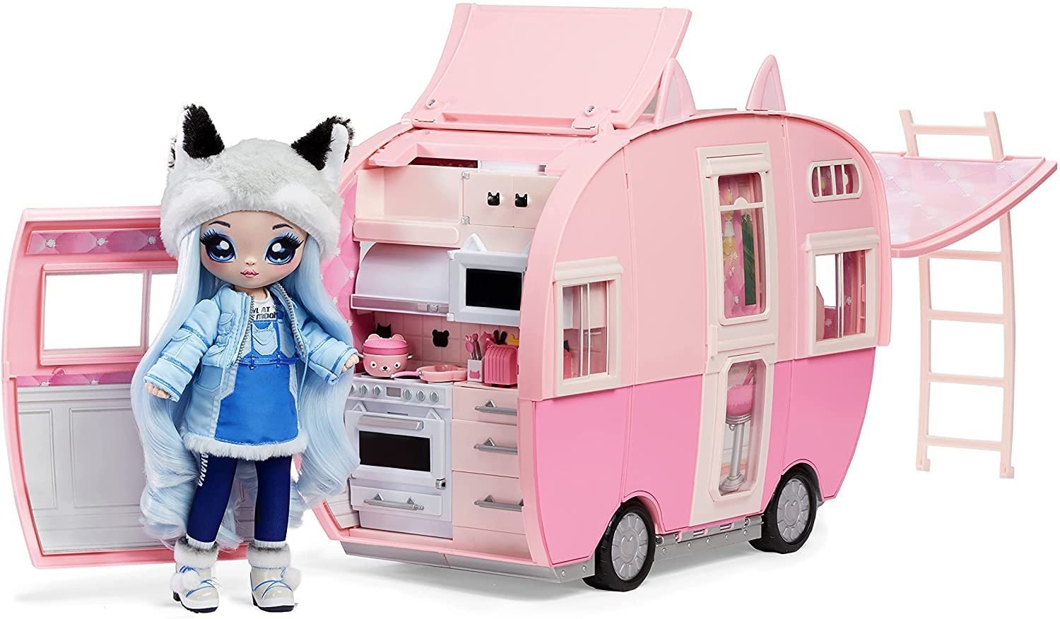 Foto 5 pulgar | Set De Juego Na! ¡no! ¡no! Surprise Kitty-cat Camper Pink Para Niños Mayores De 5 Años - Venta Internacional.