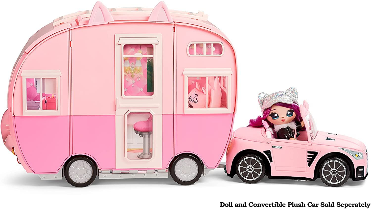 Foto 6 pulgar | Set De Juego Na! ¡no! ¡no! Surprise Kitty-cat Camper Pink Para Niños Mayores De 5 Años - Venta Internacional.