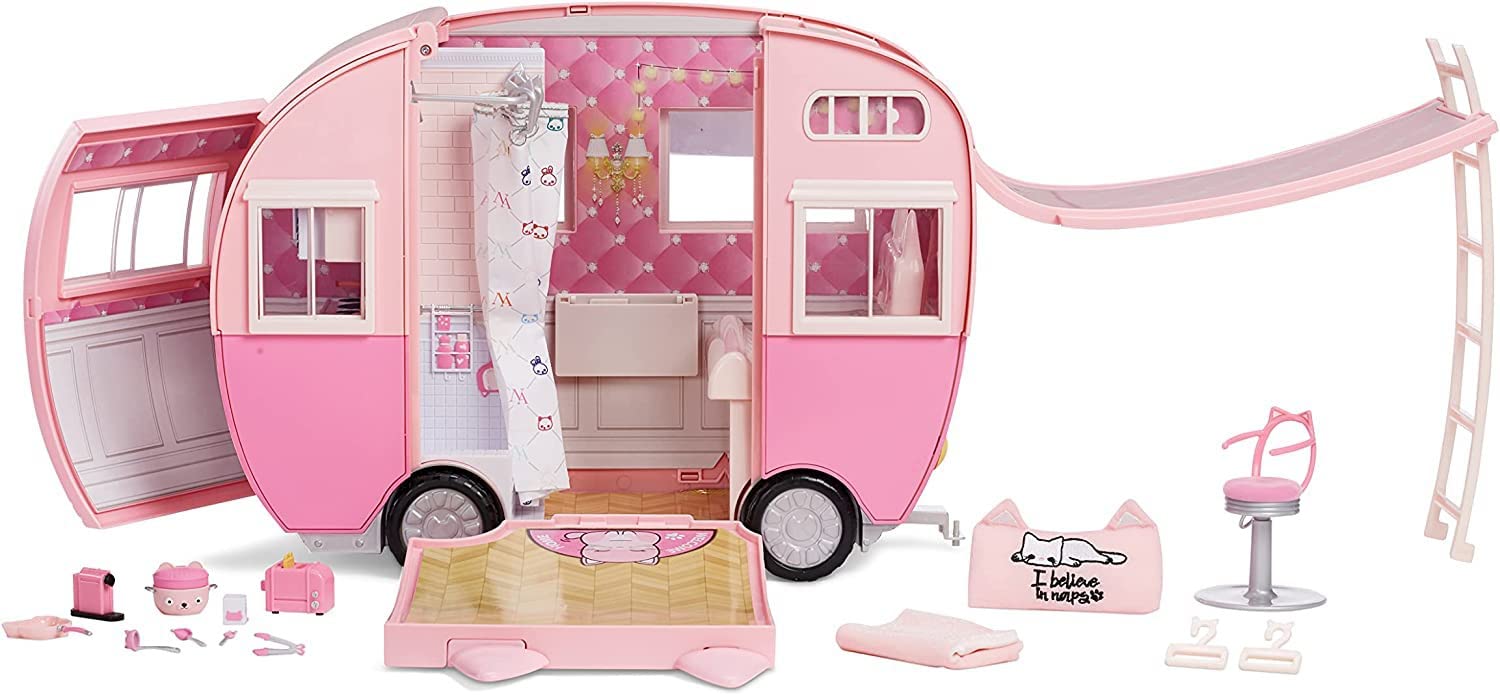 Foto 7 pulgar | Set De Juego Na! ¡no! ¡no! Surprise Kitty-cat Camper Pink Para Niños Mayores De 5 Años - Venta Internacional.