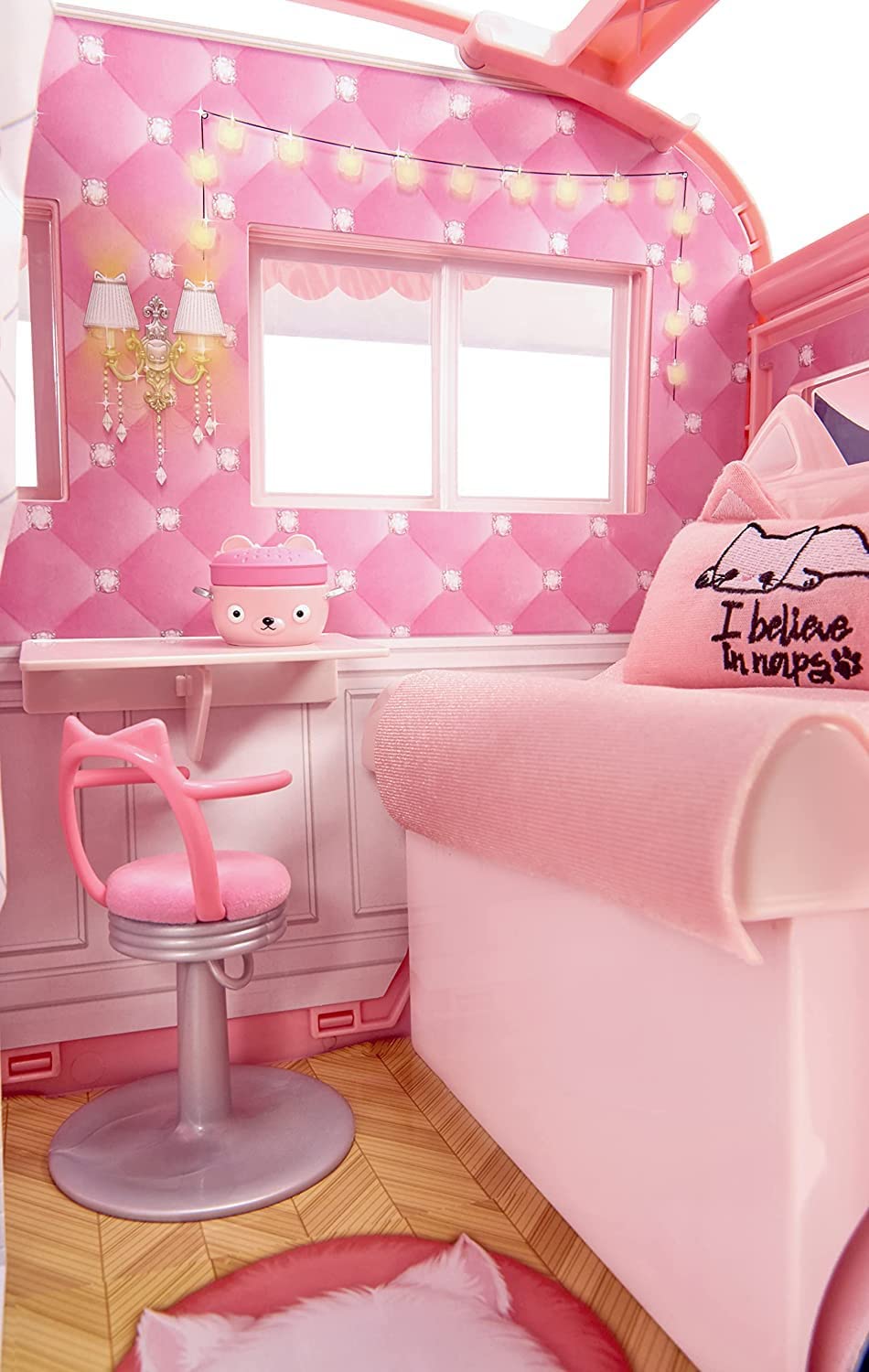 Foto 7 | Set De Juego Na! ¡no! ¡no! Surprise Kitty-cat Camper Pink Para Niños Mayores De 5 Años - Venta Internacional.