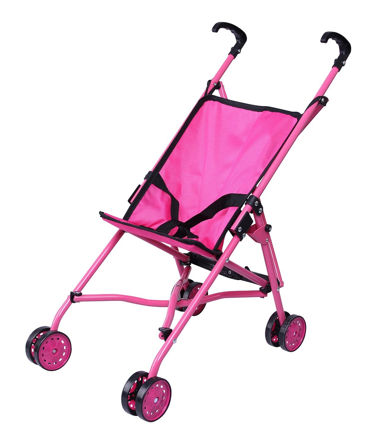 Foto 1 | Cochecito Para Muñecas Click N' Play Precious Toys, Color Rosa Intenso - Venta Internacional.