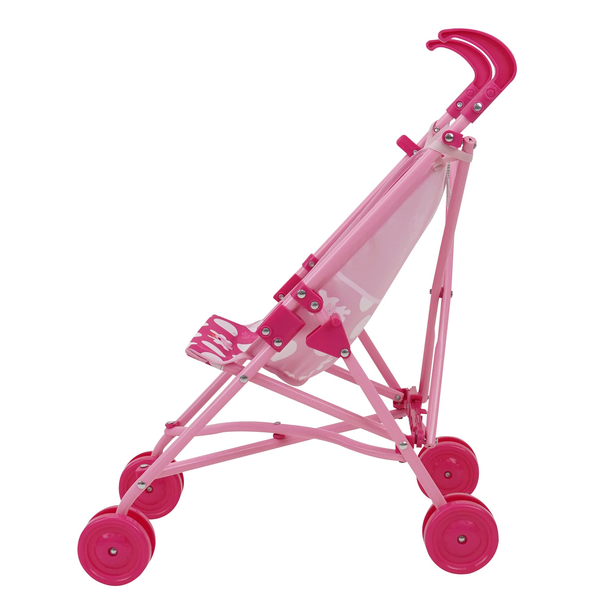 Foto 3 pulgar | Paraguas Para Muñecas Peppa Pig Con Lunares Rosas Y Blancos, 60 Cm - Venta Internacional.