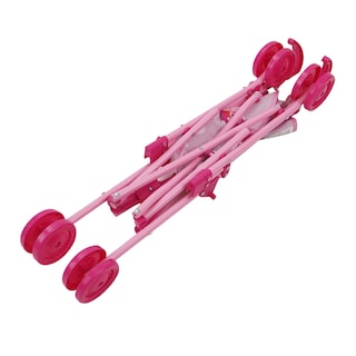 Foto 3 | Paraguas Para Muñecas Peppa Pig Con Lunares Rosas Y Blancos, 60 Cm - Venta Internacional.