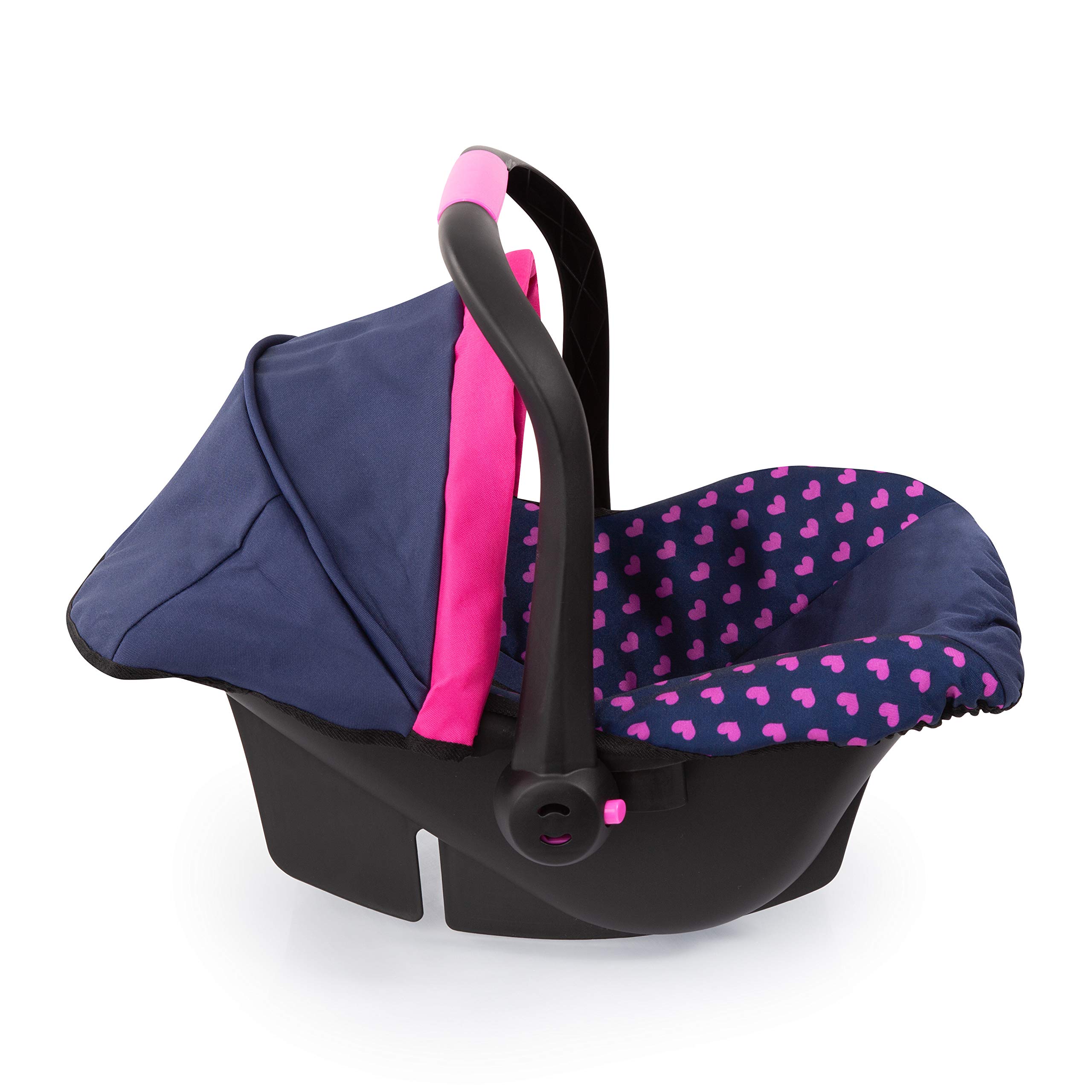 Foto 2 | Asiento De Coche Baby Doll Design Deluxe Con Toldo Azul/rosa - Venta Internacional.