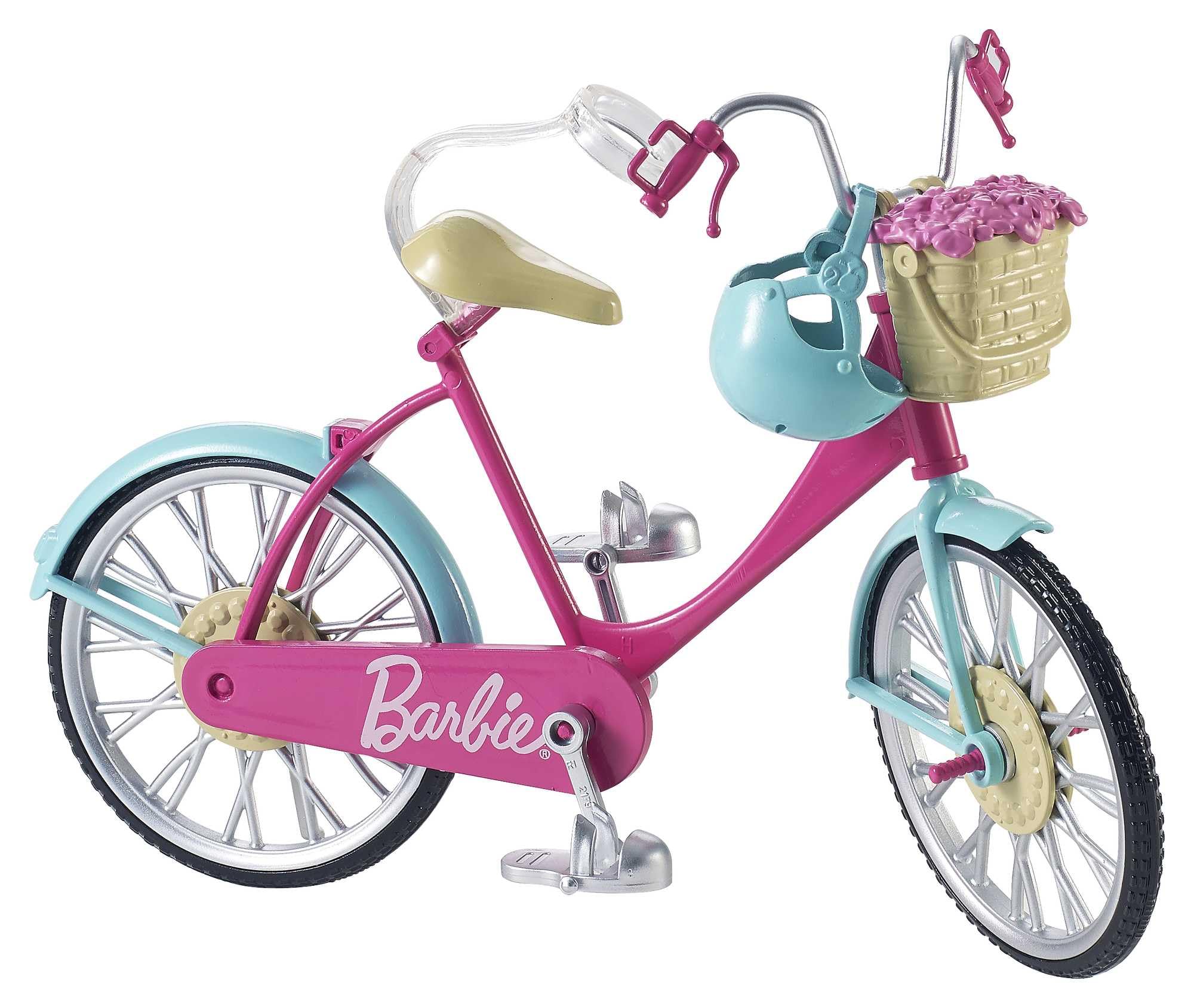 Foto 2 pulgar | Bicicleta Barbie Con Cesta De Flores Para Muñecas - Venta Internacional.