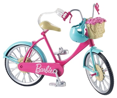 Foto 1 | Bicicleta Barbie Con Cesta De Flores Para Muñecas - Venta Internacional.