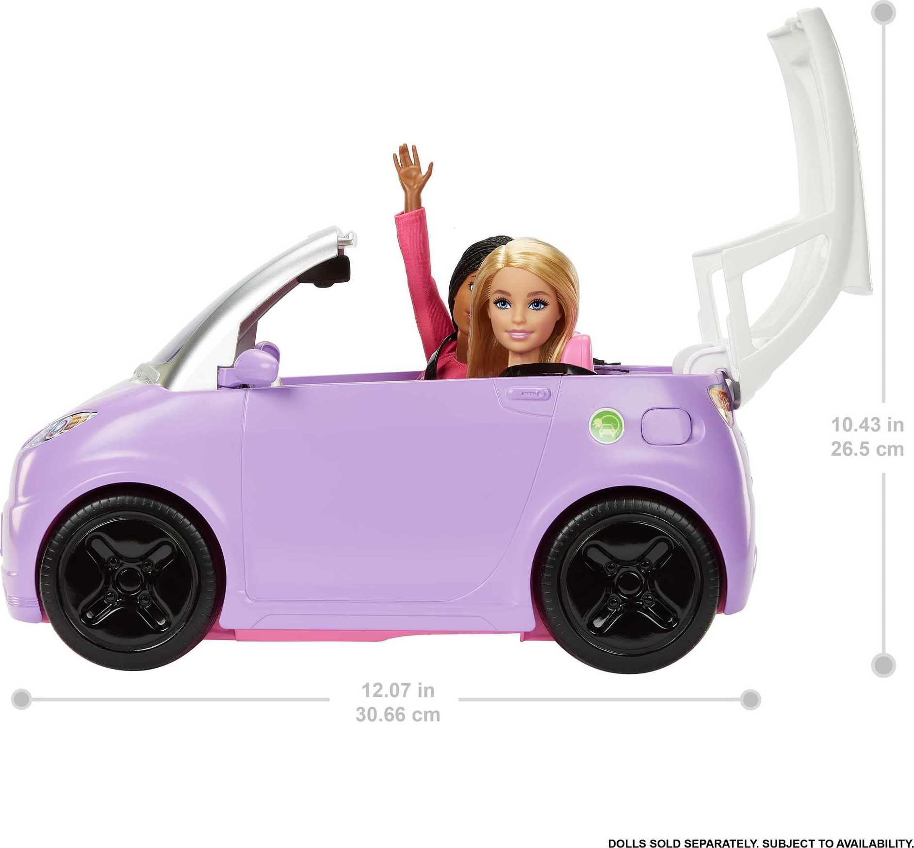 Foto 4 pulgar | Vehículo Eléctrico Barbie De Juguete Con Estación De Carga, Color Morado - Venta Internacional.