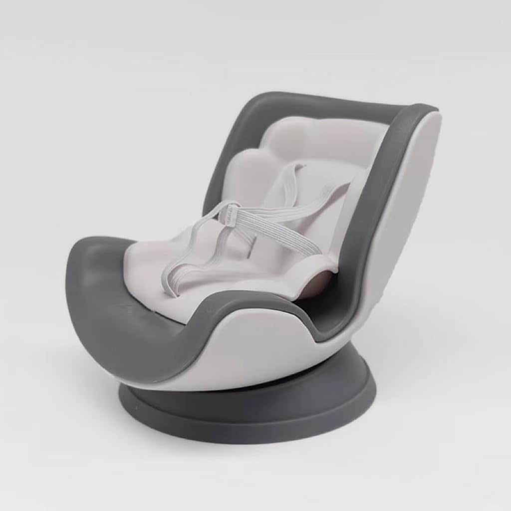 Protector De Asiento De Coche Para Muñeca Labubu De 17 Cm Con Accesorios, Color Gris - Venta Internacional. $872