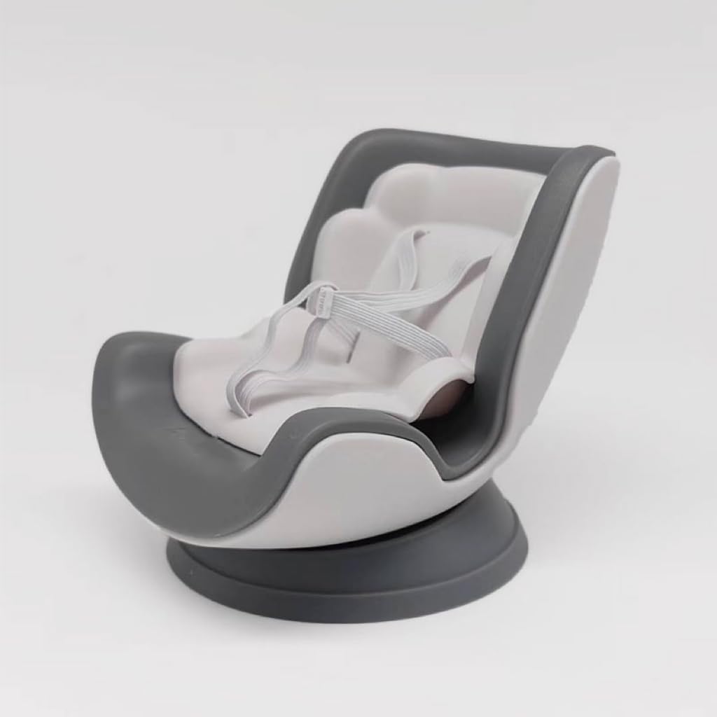 Foto 1 | Protector De Asiento De Coche Para Muñeca Labubu De 17 Cm Con Accesorios, Color Gris - Venta Internacional.