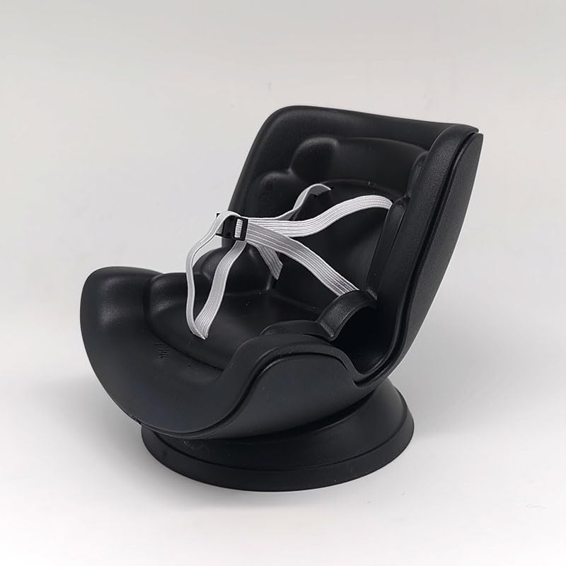 Foto 2 pulgar | Protector De Asiento De Coche Para Muñeca Labubu De 17 Cm Con Accesorios, Color Negro - Venta Internacional.