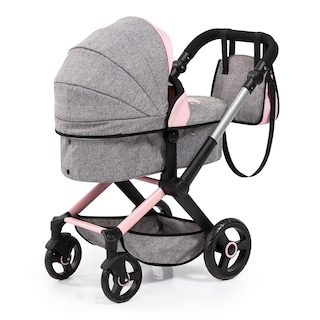 Foto 4 | Cochecito Para Muñecas Bayer Design Xeo Butterfly, Gris Y Rosa, 52 Cm, 3 O Más - Venta Internacional.
