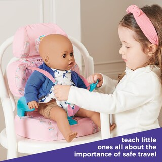 Foto 5 | Asiento Elevador Casdon Baby Huggles, Color Rosa, Para Muñecas De Hasta 14 Años - Venta Internacional.