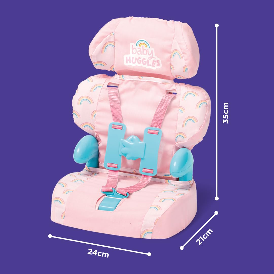 Foto 7 | Asiento Elevador Casdon Baby Huggles, Color Rosa, Para Muñecas De Hasta 14 Años - Venta Internacional.