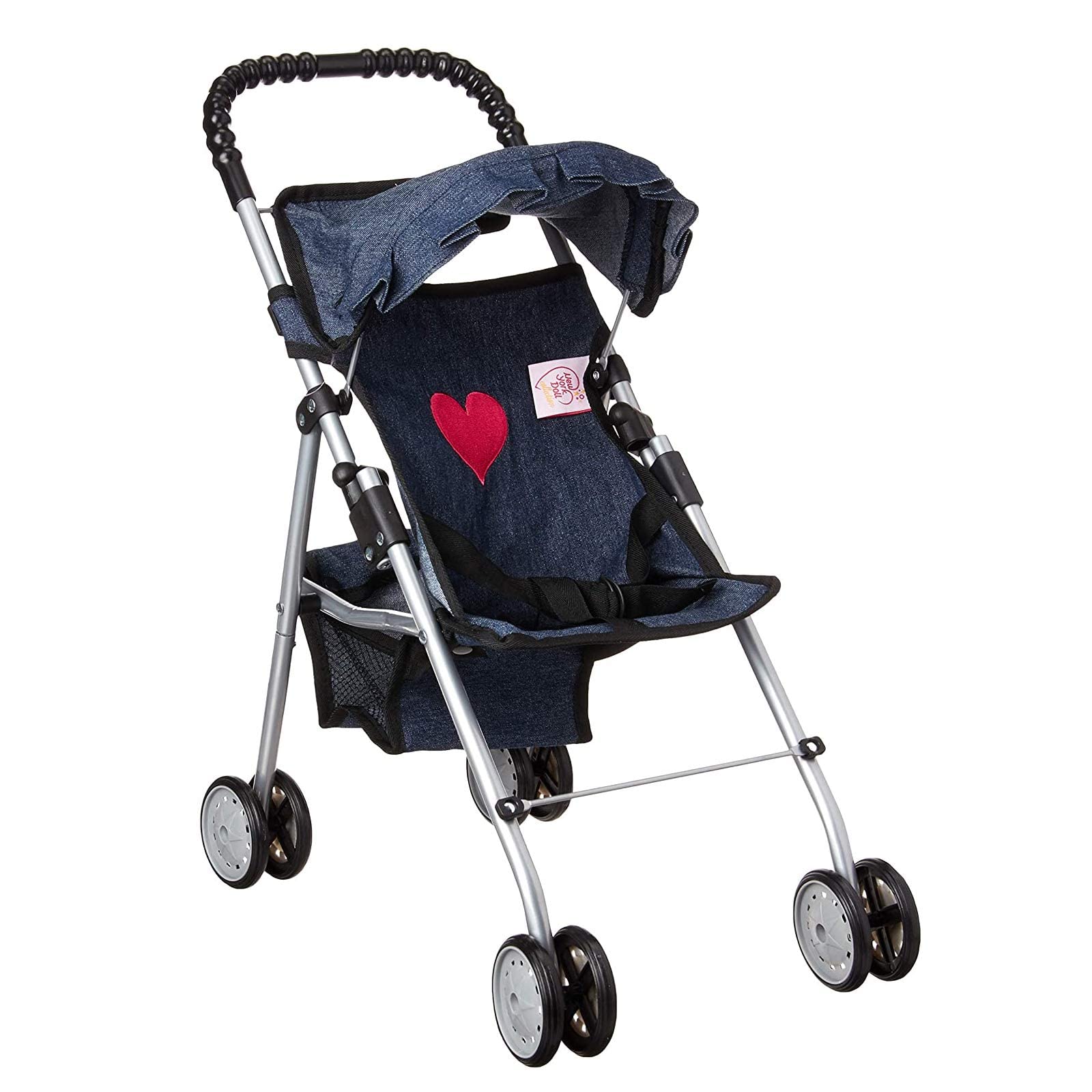 Foto 2 pulgar | Doll Stroller The New York Doll Collection Denim Para Bebé - Venta Internacional.