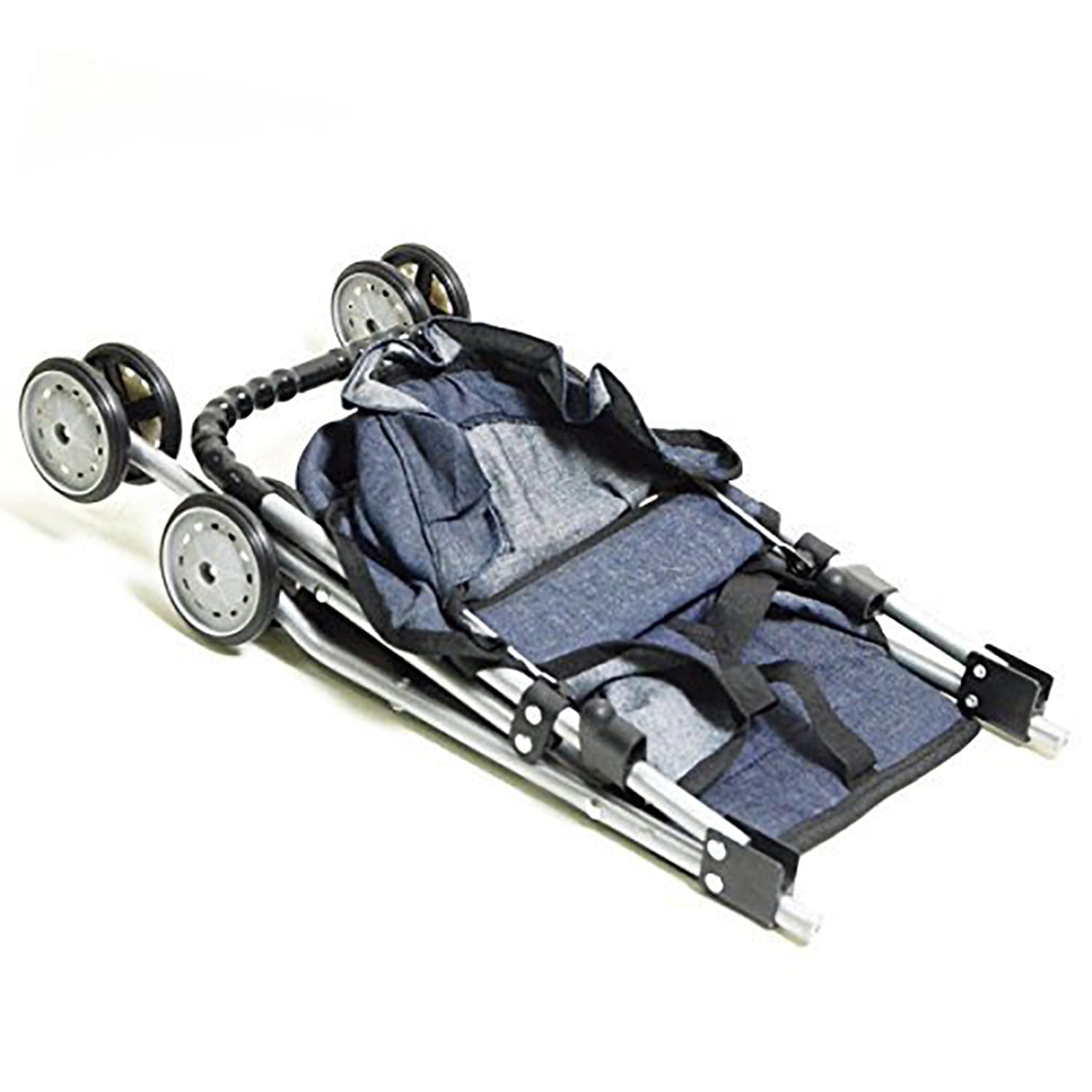 Foto 3 pulgar | Doll Stroller The New York Doll Collection Denim Para Bebé - Venta Internacional.
