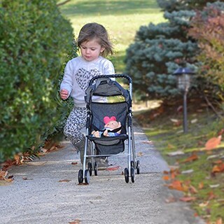 Foto 3 | Doll Stroller The New York Doll Collection Denim Para Bebé - Venta Internacional.