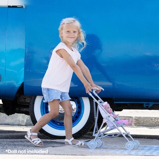 Foto 2 | Muñeca Para Bebé Stroller Adora En Zigzag, Arcoíris, Con Protector Solar, Más De 3 Años - Venta Internacional.