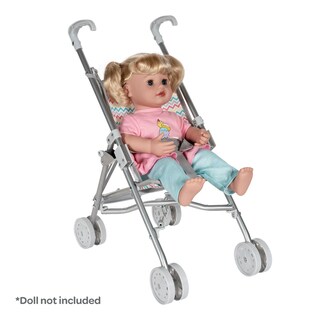 Foto 7 | Muñeca Para Bebé Stroller Adora En Zigzag, Arcoíris, Con Protector Solar, Más De 3 Años - Venta Internacional.
