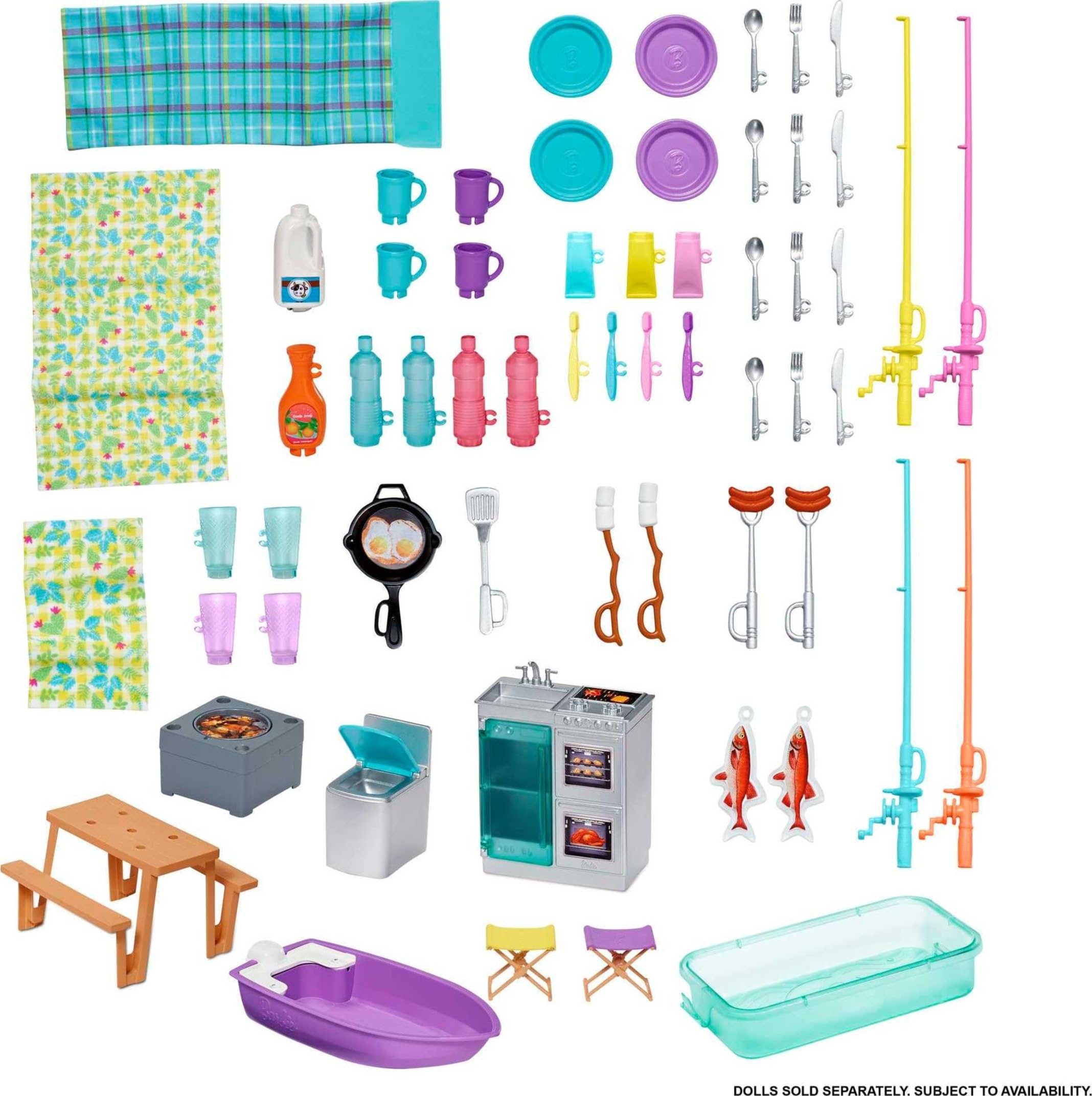 Foto 6 pulgar | Playset Barbie Camper Dreamcamper 3 En 1 Con Piscina Y 50 Acc - Venta Internacional.