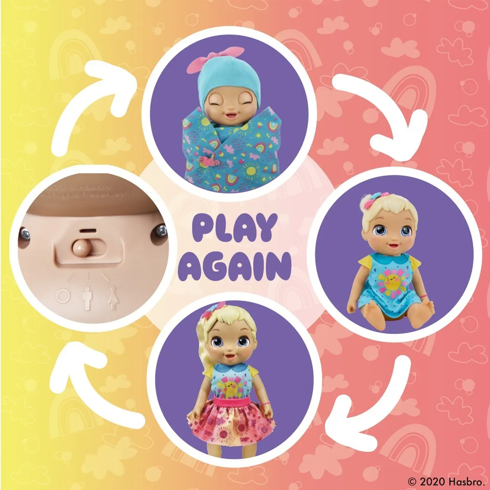 Foto 4 pulgar | Muñeca Bebé Hasbro Baby Alive Feliz