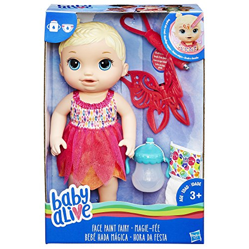 Venta Internacional- Baby Alive Hada Pintarle La Cara