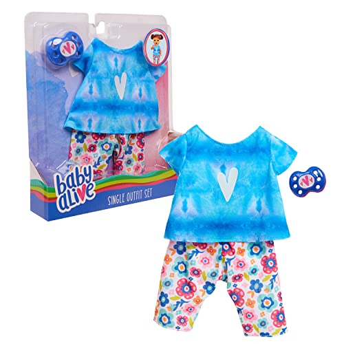 Foto 2 pulgar | Venta Internacional- Conjunto De Atuendos Individuales De Baby Alive, Tie Dye Tee