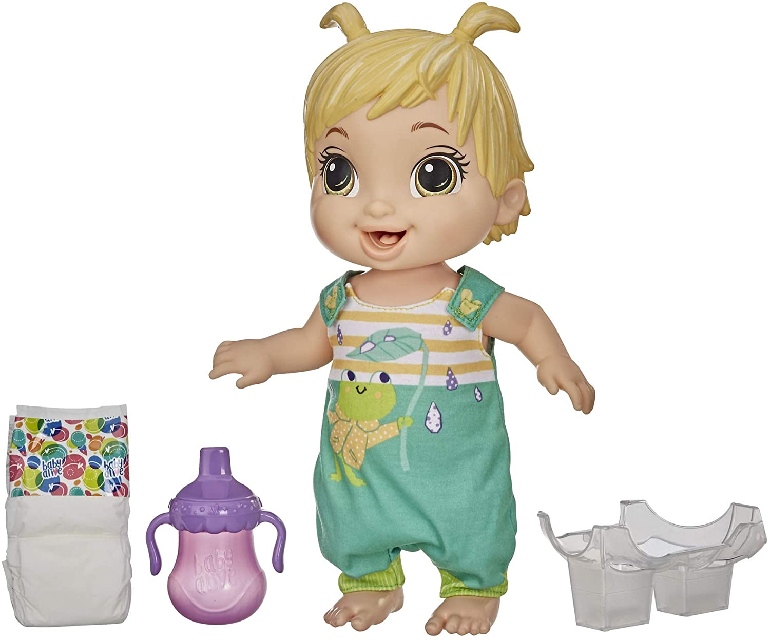 Foto 2 pulgar | Venta Internacional- Baby Alive Baby Gotta Bounce Doll, Traje De Rana